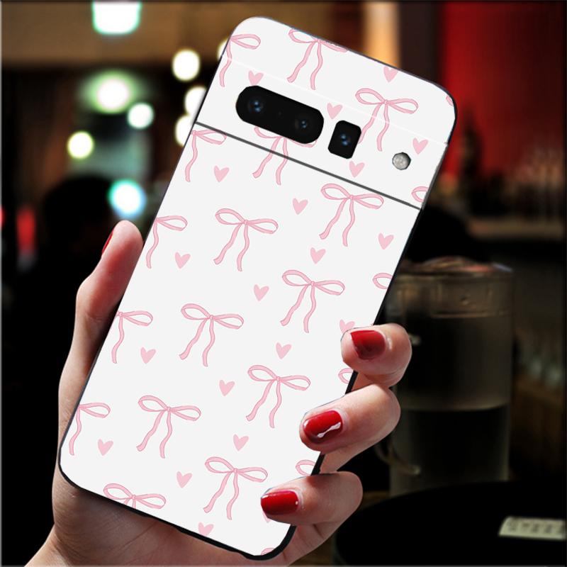 For Google Pixel 10 9 Pro XL Silicone Phone Soft Case For Google Pixel 9A 8A 7A 6A 5 Cover Shell Cute Pink Heart Bow Google Pixel 7 Pro
For Google Pixel 10 9 Pro XL Silicone Phone Soft Case For Google Pixel 9A 8A 7A 6A 5 Cover Shell Cute Pink Heart Bow Google Pixel 7 Pro