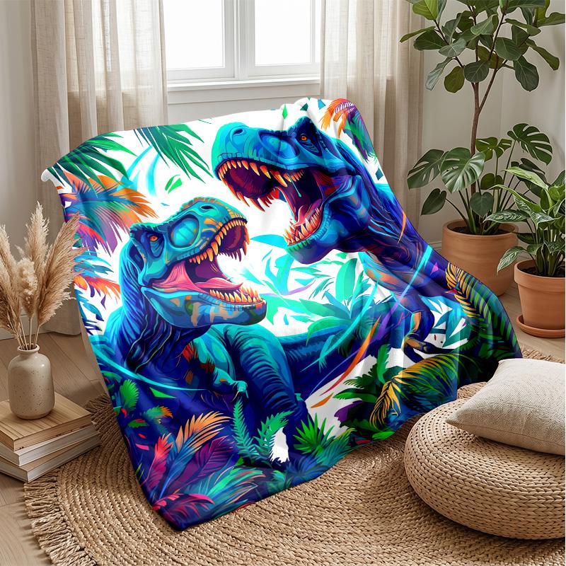 Dinosaur Garden Parade blanket Personalized Name Flannel Blanket Soft Cozy Plush Throw for Sofa Bed Lightweight Home Decor 75x90cm
Dinosaur Garden Parade blanket Personalized Name Flannel Blanket Soft Cozy Plush Throw for Sofa Bed Lightweight Home Decor 75x90cm