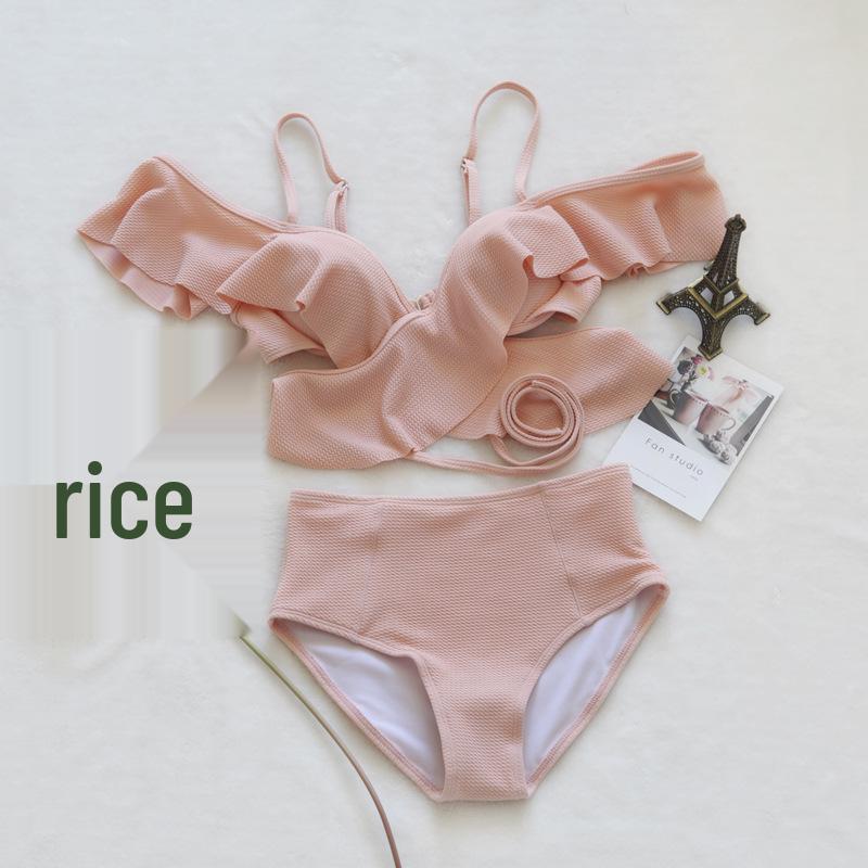 2023 Корейский бикини с оборками, высокой талией и эффектом пуш-ап для женщин Extra Large
2023 Корейский бикини с оборками, высокой талией и эффектом пуш-ап для женщин Extra Large