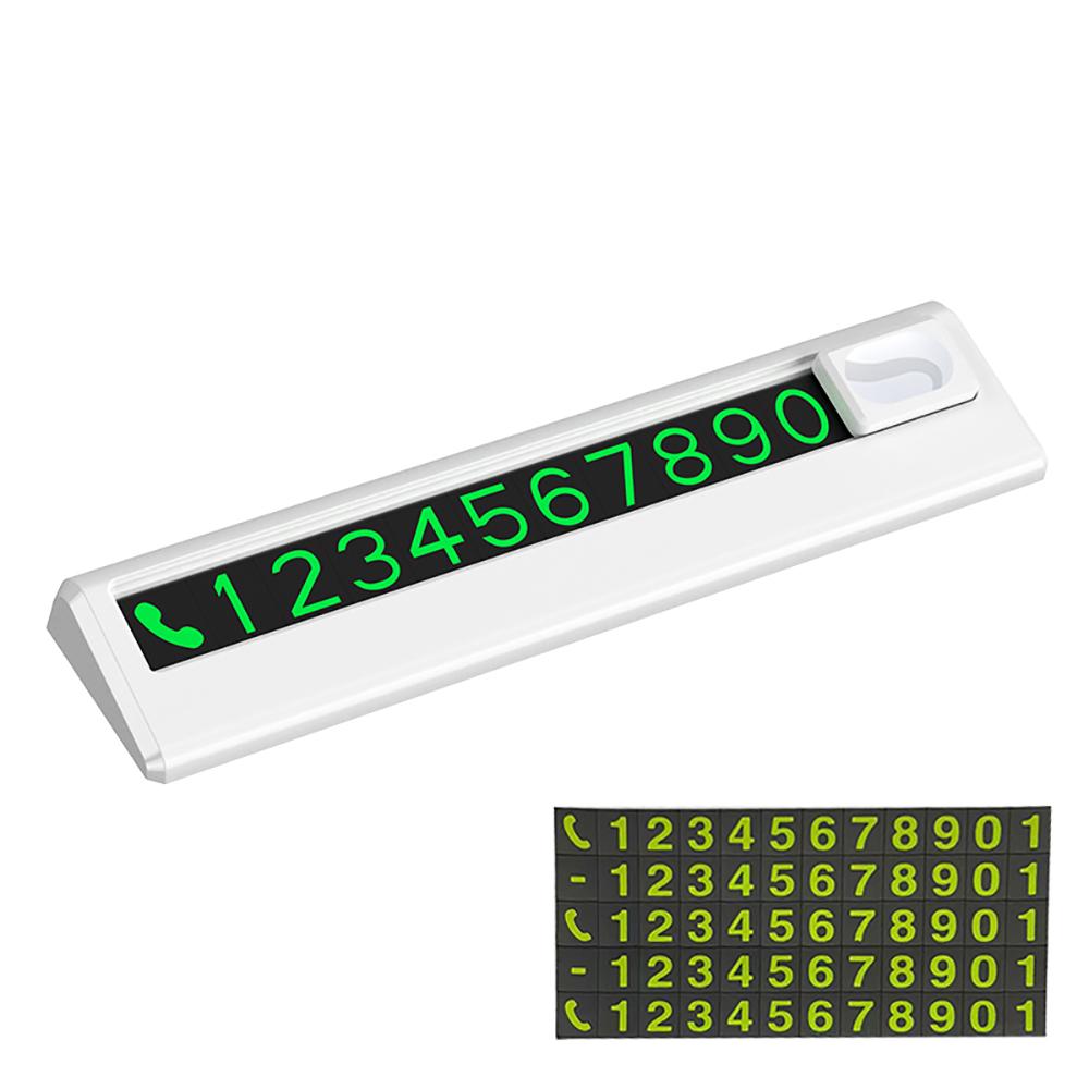 Парковочный номерной знак, временная парковочная табличка для автомобиля, номер телефона автомобиля, парковочная карта, мини-парковочный номерной знак, светящийся номерной знак белый
Парковочный номерной знак, временная парковочная табличка для автомобиля, номер телефона автомобиля, парковочная карта, мини-парковочный номерной знак, светящийся номерной знак белый