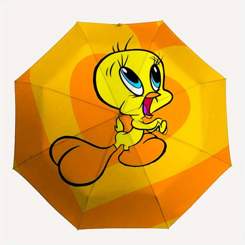 Tweety Bird Automatic Open/Close Umbrella Compact Travel Umbrella, 8 Rib Heavy Duty Construction, Ideal Gift, 103
Tweety Bird Automatic Open/Close Umbrella Compact Travel Umbrella, 8 Rib Heavy Duty Construction, Ideal Gift, 103