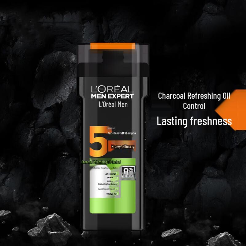 L Oréal Men Expert Anti-Dandruff Charcoal Shampoo
L Oréal Men Expert Anti-Dandruff Charcoal Shampoo