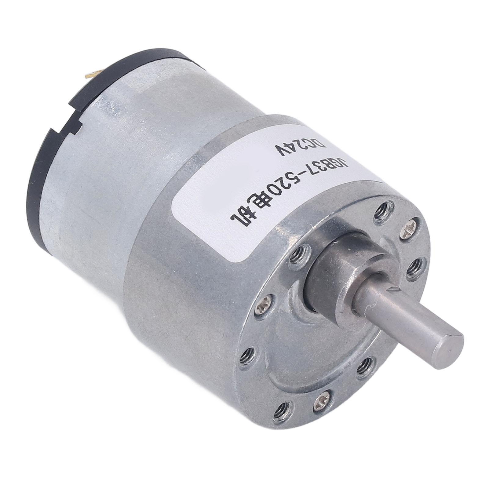 DC Gear Motor Aluminum Alloy Shell Rustproof Low Friction Brass Coil Reversible Worm Gear Motor 24V 107RPM світло-сірого кольору
DC Gear Motor Aluminum Alloy Shell Rustproof Low Friction Brass Coil Reversible Worm Gear Motor 24V 107RPM світло-сірого кольору