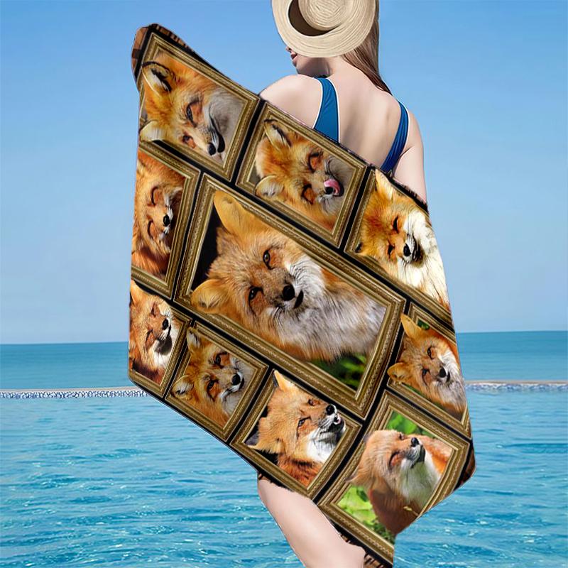 Fox Breaking Through Wall Beach Towel, Super Soft Microfiber, Gift for Her/Him, Birthday, for Pool, Beach, Travel, Home Decor Fan gifts 70cmx140cm(27x55inch)
Fox Breaking Through Wall Beach Towel, Super Soft Microfiber, Gift for Her/Him, Birthday, for Pool, Beach, Travel, Home Decor Fan gifts 70cmx140cm(27x55inch)
