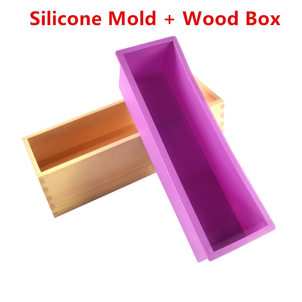 Wooden Box Silicone Soap Mold With Lid Rectangular Soap Making Tool For DIY Artisan Soaps Home Decor Gifts
Wooden Box Silicone Soap Mold With Lid Rectangular Soap Making Tool For DIY Artisan Soaps Home Decor Gifts
