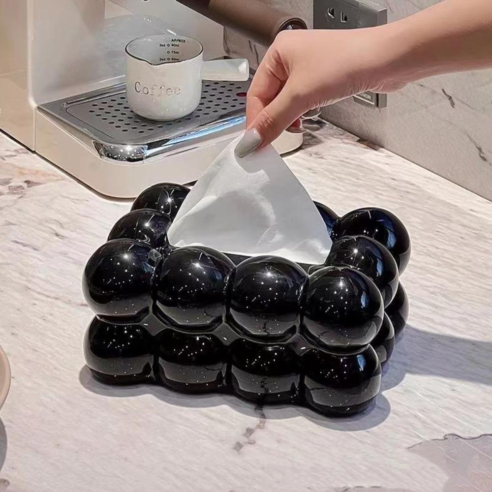 Обідній стіл Диспенсер для паперових рушників Дизайн бульбашок Коробка для зберігання серветок Креативний тримач 3
Обідній стіл Диспенсер для паперових рушників Дизайн бульбашок Коробка для зберігання серветок Креативний тримач 3