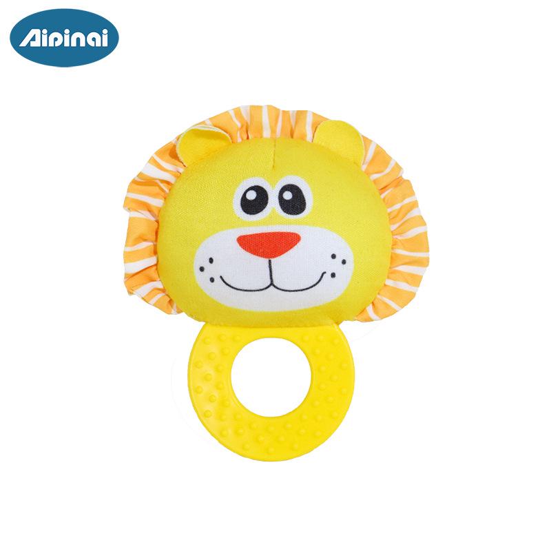 Детская ручная погремушка и прорезыватель для детей 0-2 лет
Детская ручная погремушка и прорезыватель для детей 0-2 лет