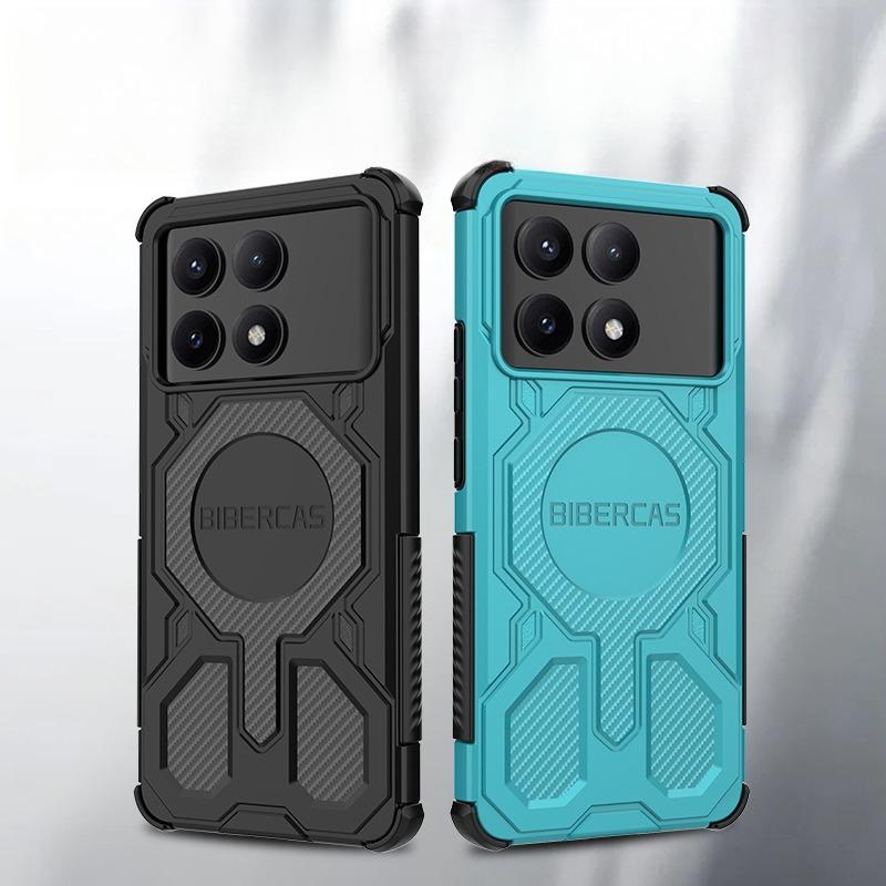 Надміцний броньований магнітний чохол для телефону для Xiaomi POCO X7 X6 Pro F8 Pro Ultra F7 F6 Pro Жорсткий ПК Захист Бездротова зарядка Ударостійкий бампер Poco F6 PRO синій
Надміцний броньований магнітний чохол для телефону для Xiaomi POCO X7 X6 Pro F8 Pro Ultra F7 F6 Pro Жорсткий ПК Захист Бездротова зарядка Ударостійкий бампер Poco F6 PRO синій