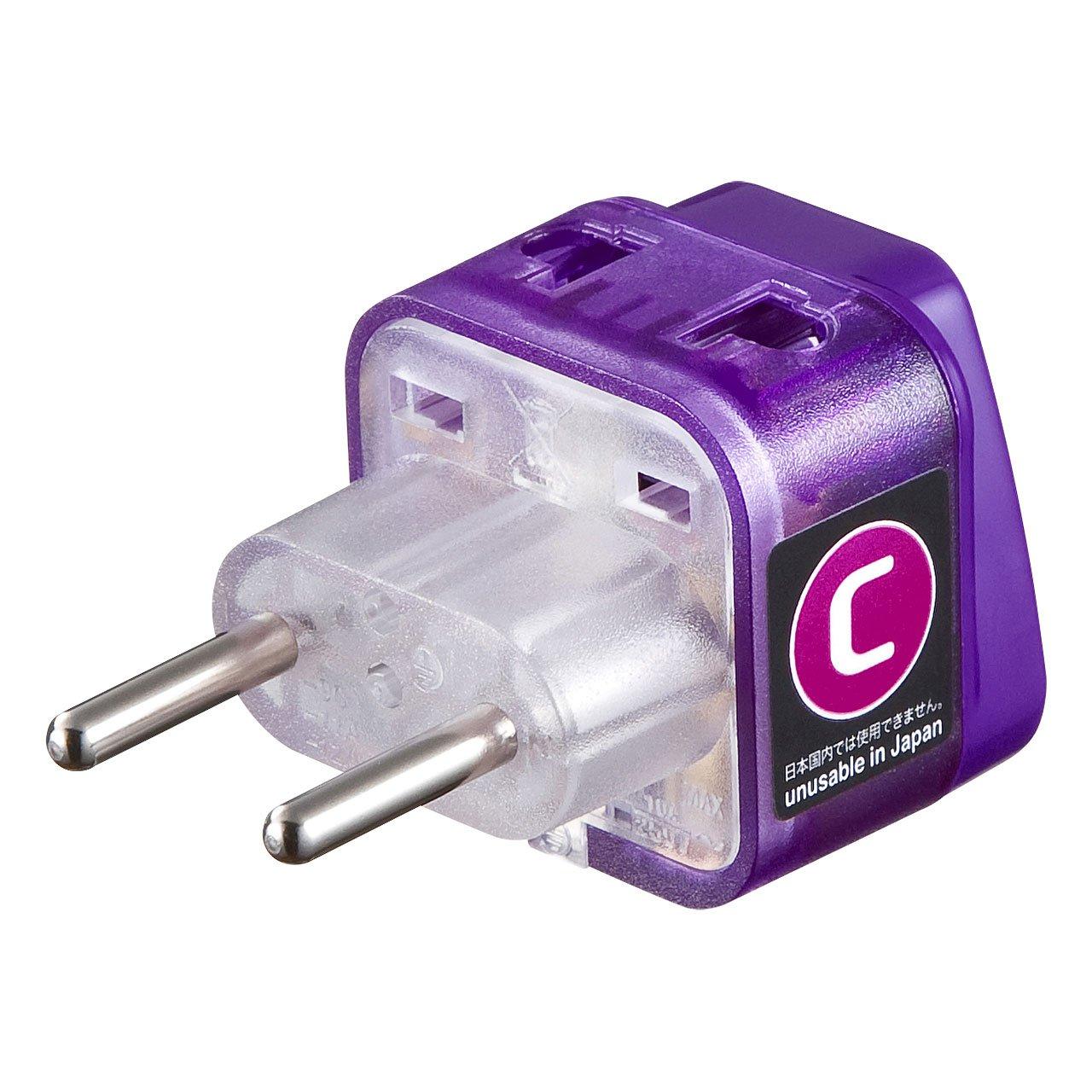Sanwa Supply Overseas Power Conversion Adapter Eleplug W-C (All Europe) TR-AD14
Sanwa Supply Overseas Power Conversion Adapter Eleplug W-C (All Europe) TR-AD14