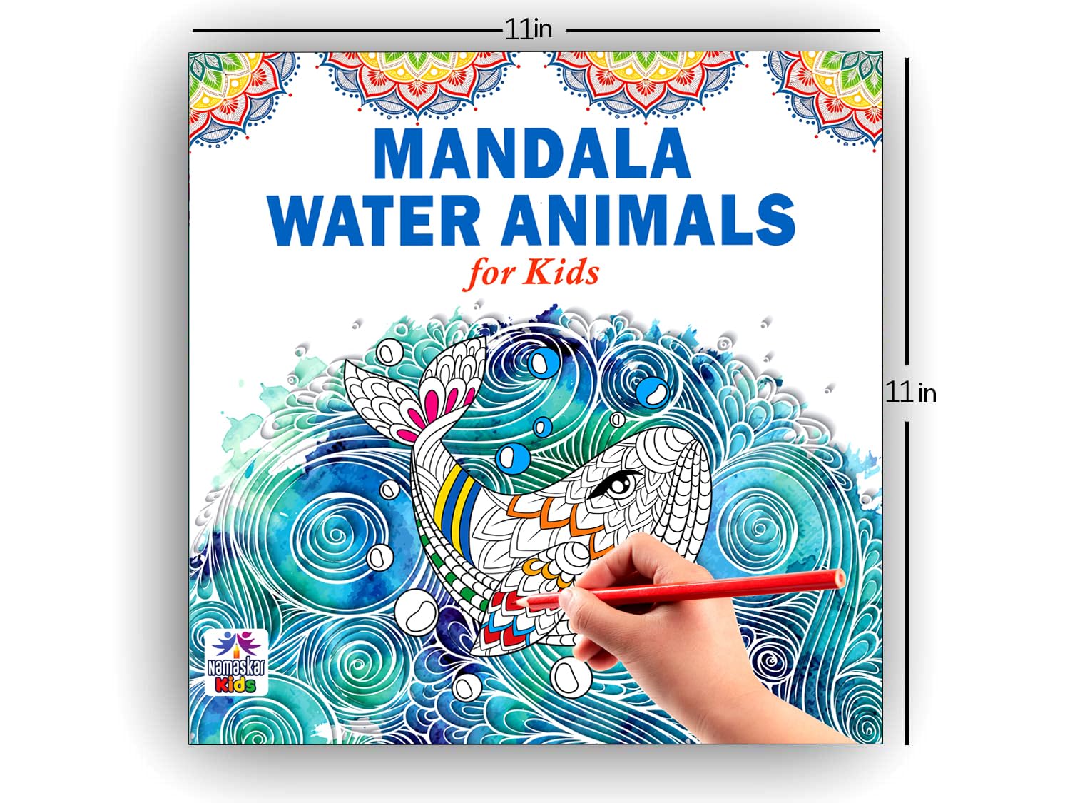 Mandala Sea Animals Art Coloring Book for Kids | 30 OceanThemed Mandala Designs to Enhance Art Coloring, Drawing & Focus | High Quality Premium Paper
Mandala Sea Animals Art Coloring Book for Kids | 30 OceanThemed Mandala Designs to Enhance Art Coloring, Drawing & Focus | High Quality Premium Paper