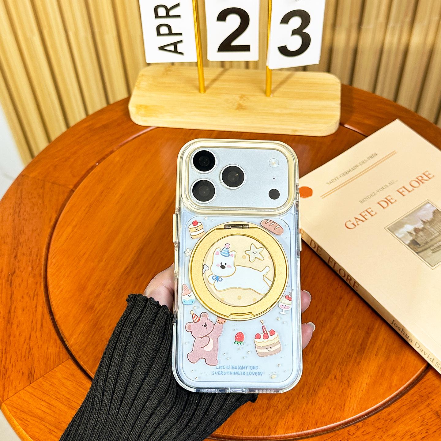 360° Pivot Stand for iPhone 17 Pro Max & 16 Pro Case 14 Pro Max
360° Pivot Stand for iPhone 17 Pro Max & 16 Pro Case 14 Pro Max