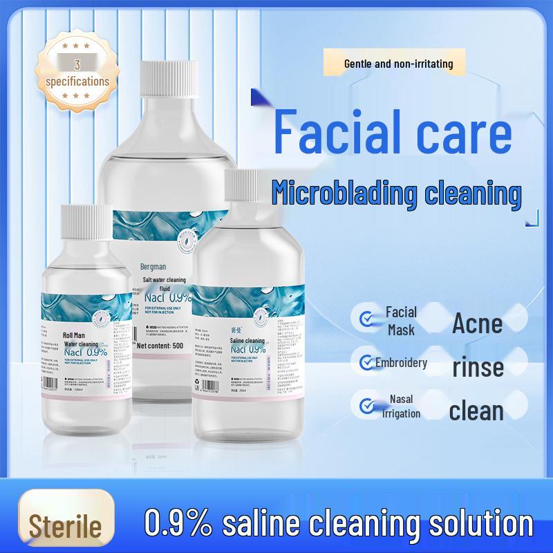 Boman Large Capacity 500ml Saline Solution for Makeup, Acne Care, Tattoo & Microblading
Boman Large Capacity 500ml Saline Solution for Makeup, Acne Care, Tattoo & Microblading