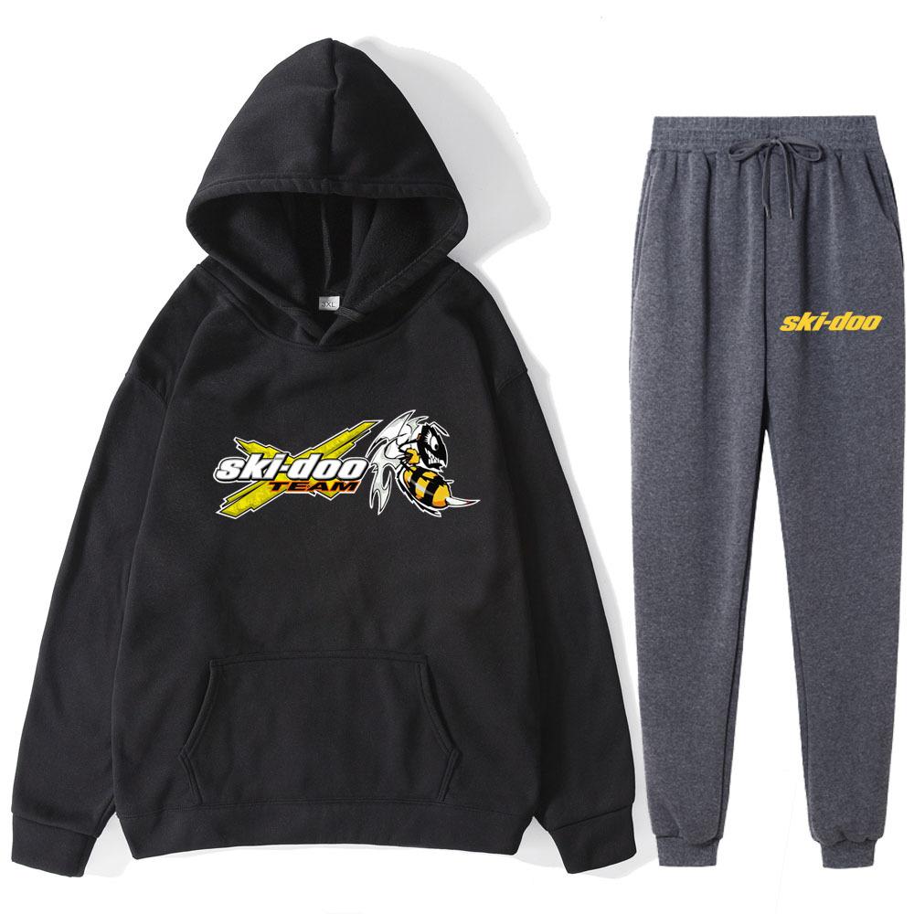 Autumn Winter Ski-Doo Team Logo Printed Hoodies Sweatpants Set Fashionable Casual Warm Sports Long Sleeved Pants Men s Sport Wear XXXL
Autumn Winter Ski-Doo Team Logo Printed Hoodies Sweatpants Set Fashionable Casual Warm Sports Long Sleeved Pants Men s Sport Wear XXXL