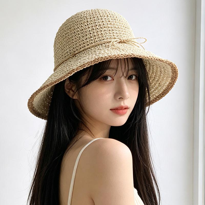 Summer seaside beach hand woven bucket hat sun protection sun hat tide big brim M(56-58cm)
Summer seaside beach hand woven bucket hat sun protection sun hat tide big brim M(56-58cm)