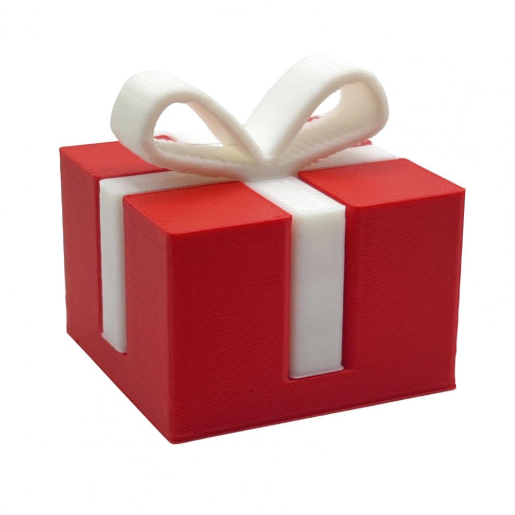 Christmas Box Ornament Gift Box Ornament Mini Christmas Gift Box Figurine Set 3d Printed White Bow Present Ornaments for Holiday
Christmas Box Ornament Gift Box Ornament Mini Christmas Gift Box Figurine Set 3d Printed White Bow Present Ornaments for Holiday