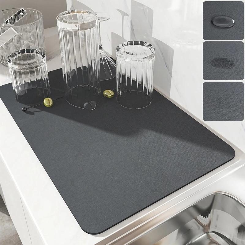 Super Absorbent Pad Coffee Machines Plate Large Kitchen Absorbent Coffee Dish Drying Quick Drainage Pad Anti-skid Tableware Mat 20x30cm
Super Absorbent Pad Coffee Machines Plate Large Kitchen Absorbent Coffee Dish Drying Quick Drainage Pad Anti-skid Tableware Mat 20x30cm
