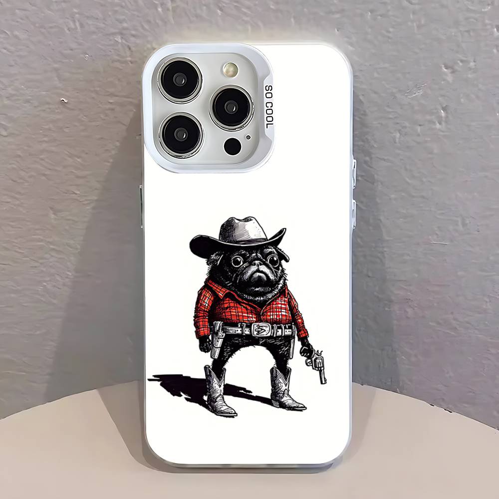 Funny Pug dog bulldog Phone Case For iPhone 17,16,13,12,11,15,14,Pro,Max,Plus,SE4,Air,Mini White IMD Matte iPhone13
Funny Pug dog bulldog Phone Case For iPhone 17,16,13,12,11,15,14,Pro,Max,Plus,SE4,Air,Mini White IMD Matte iPhone13