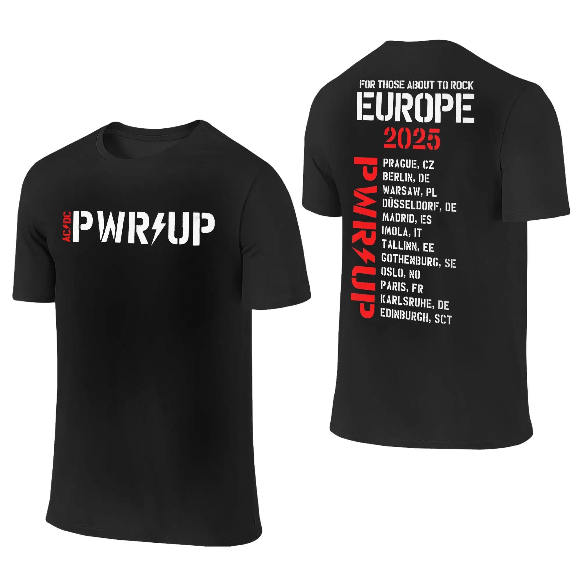 AC Pwr Up World Tour DC EUROPE 2025 Футболки с графическим принтом Мужские Женские 100% Футболка Одежда#Цвет(3) XXXXXL чёрный
AC Pwr Up World Tour DC EUROPE 2025 Футболки с графическим принтом Мужские Женские 100% Футболка Одежда#Цвет(3) XXXXXL чёрный