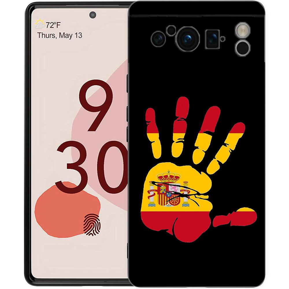 Luxury Phone Case For Google Pixel 10 9 8 9A 8A 7 7A 6 Pro XL 6A 5G Black Soft Back TPU Cover Spain flag Pixel 9 Pro
Luxury Phone Case For Google Pixel 10 9 8 9A 8A 7 7A 6 Pro XL 6A 5G Black Soft Back TPU Cover Spain flag Pixel 9 Pro