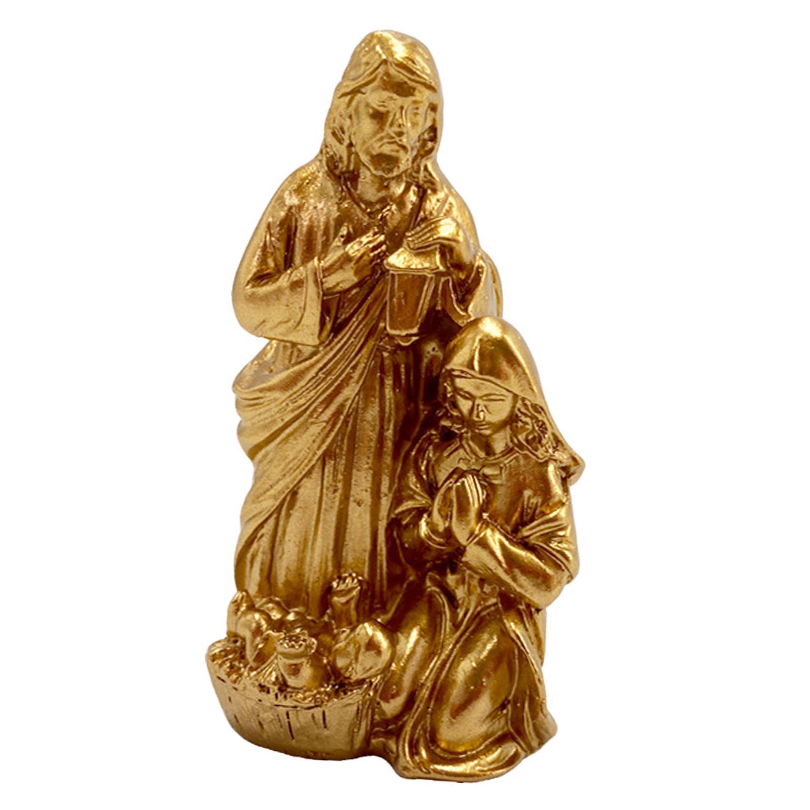 Holy Family Statue Wear Resistant Elegant Ideal Gift Sturdy Home Decor Resin золотой
Holy Family Statue Wear Resistant Elegant Ideal Gift Sturdy Home Decor Resin золотой