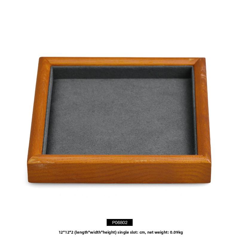 Small Solid Wood Jewelry Tray, Ring & Pendant Display Dish for Store Showcase
Small Solid Wood Jewelry Tray, Ring & Pendant Display Dish for Store Showcase