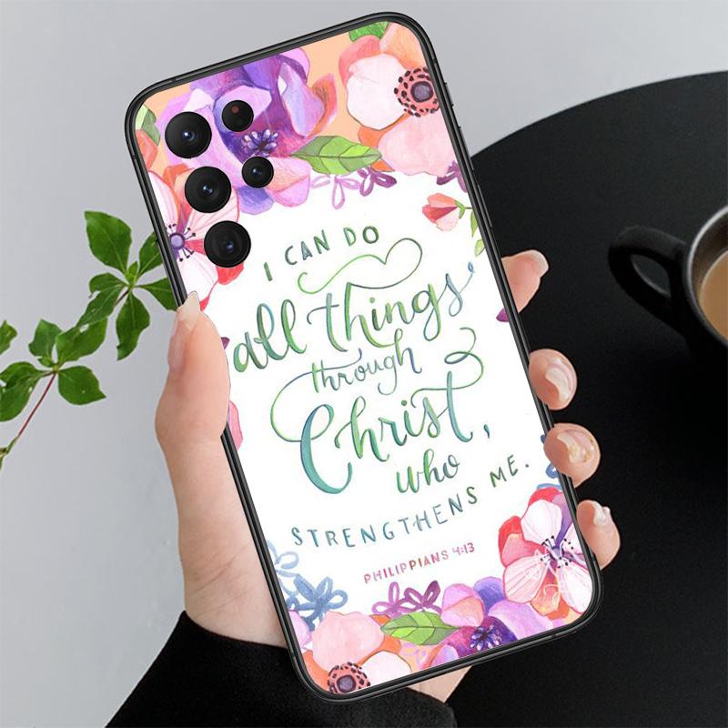 Bible verse Christ Jesus Funda Phone Case For Samsung Galaxy S25 S24 S23 S22 S21 Ultra S24 S23 S22 S21 S25 Plus S24 S20 FE S24Plus
Bible verse Christ Jesus Funda Phone Case For Samsung Galaxy S25 S24 S23 S22 S21 Ultra S24 S23 S22 S21 S25 Plus S24 S20 FE S24Plus