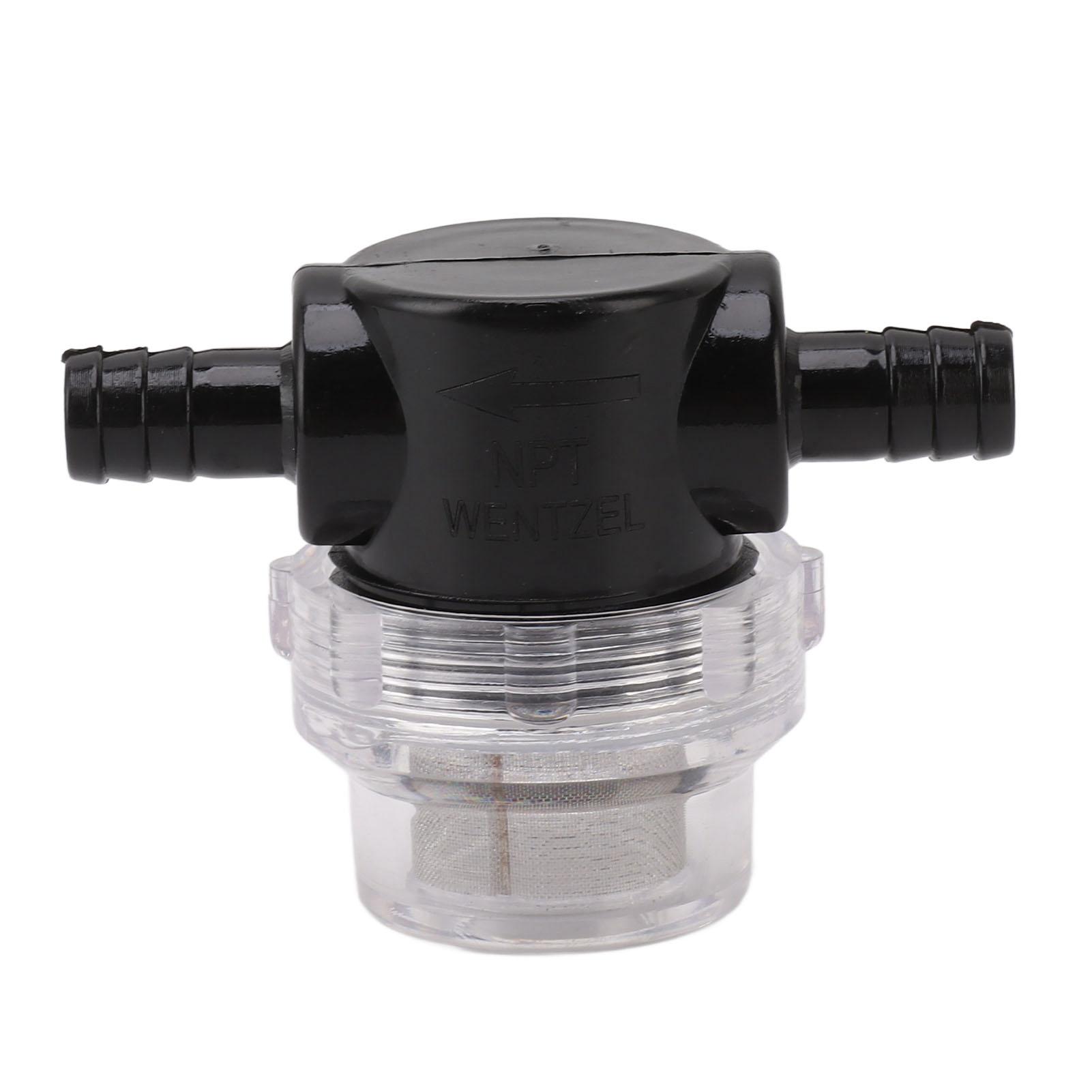 Water Pump Strainer ABS G1/4 Pump Twist On Strainer Irrigation Pipeline Filter for RV Marine Boat
Water Pump Strainer ABS G1/4 Pump Twist On Strainer Irrigation Pipeline Filter for RV Marine Boat
