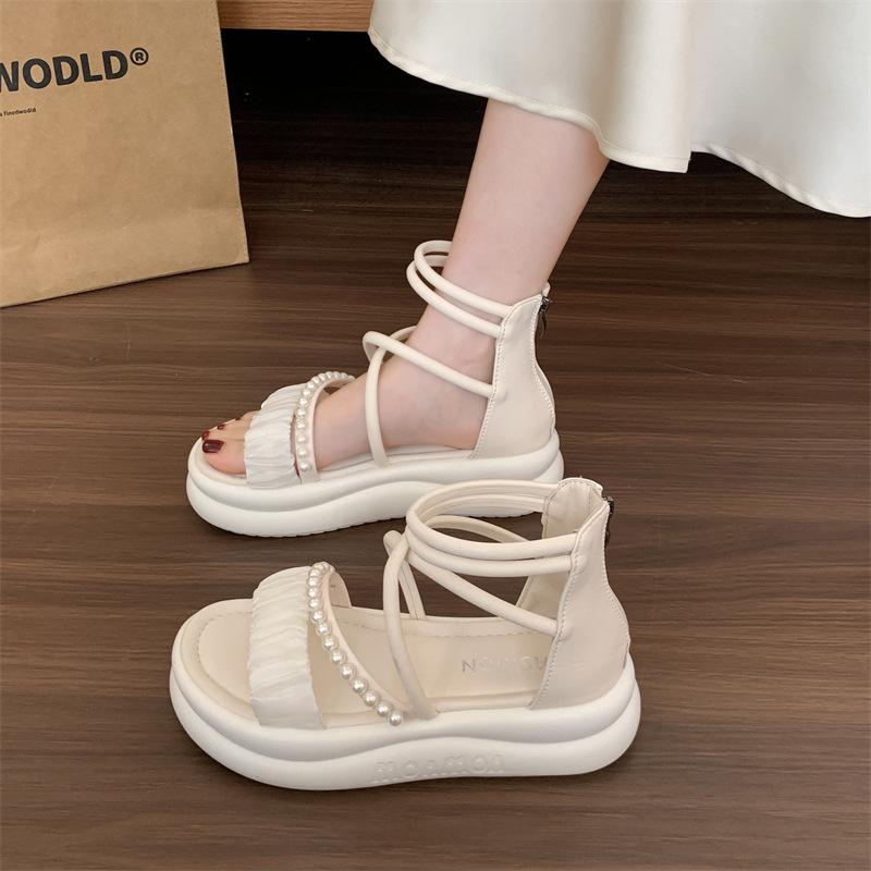 Французские красивые платформенные римские сандалии женские 2025 новинка летняя юбка фея стиль высокий верх пляжная обувь 35 бежевый
Французские красивые платформенные римские сандалии женские 2025 новинка летняя юбка фея стиль высокий верх пляжная обувь 35 бежевый