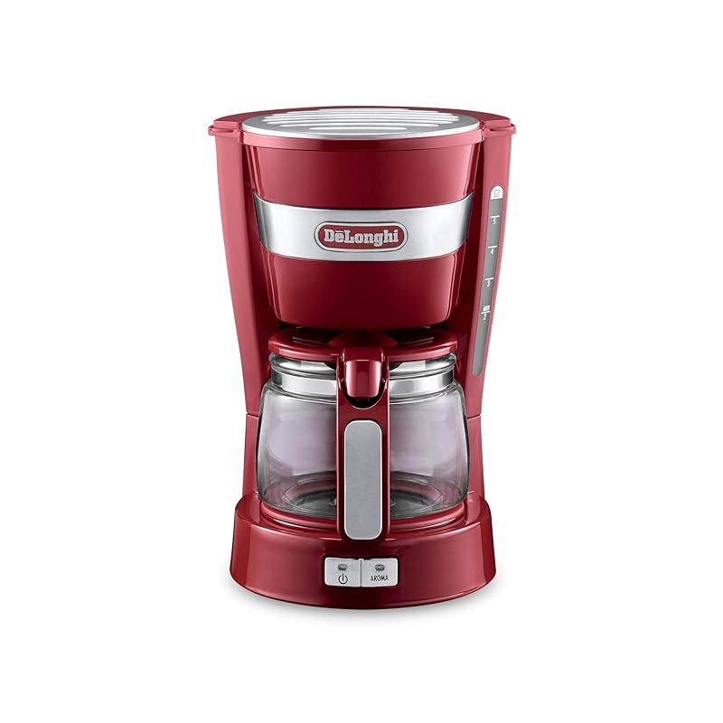 delonghi (DeLonghi) drip coffee maker passion red active series red 5 cups ICM14011J-R
delonghi (DeLonghi) drip coffee maker passion red active series red 5 cups ICM14011J-R