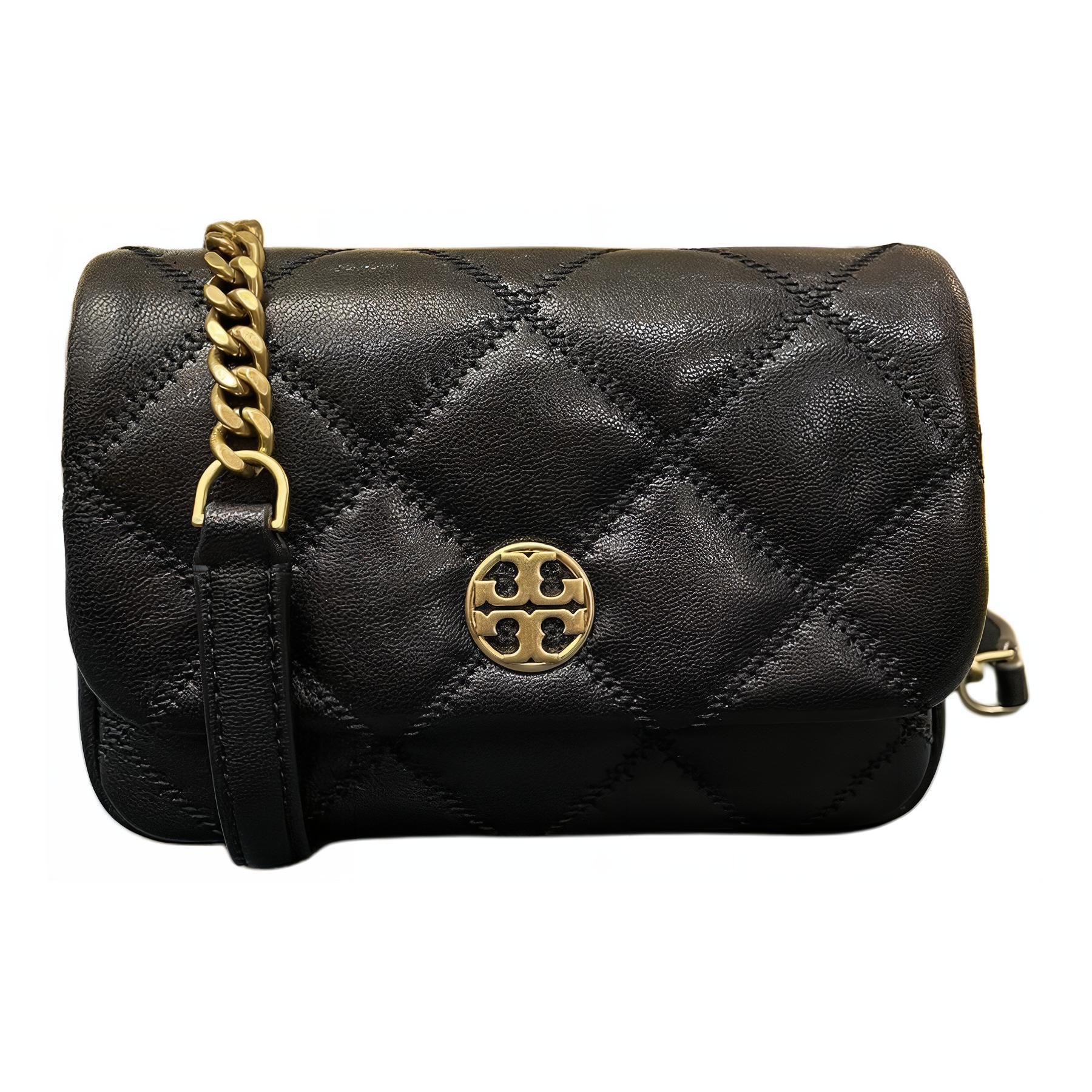 Tory Burch Willa Logo Zip Pocket Leather Crossbody Shoulder Bag Mini Women bags Black 150074-001 Basic Set (Bag+Dust Bag)
Tory Burch Willa Logo Zip Pocket Leather Crossbody Shoulder Bag Mini Women bags Black 150074-001 Basic Set (Bag+Dust Bag)