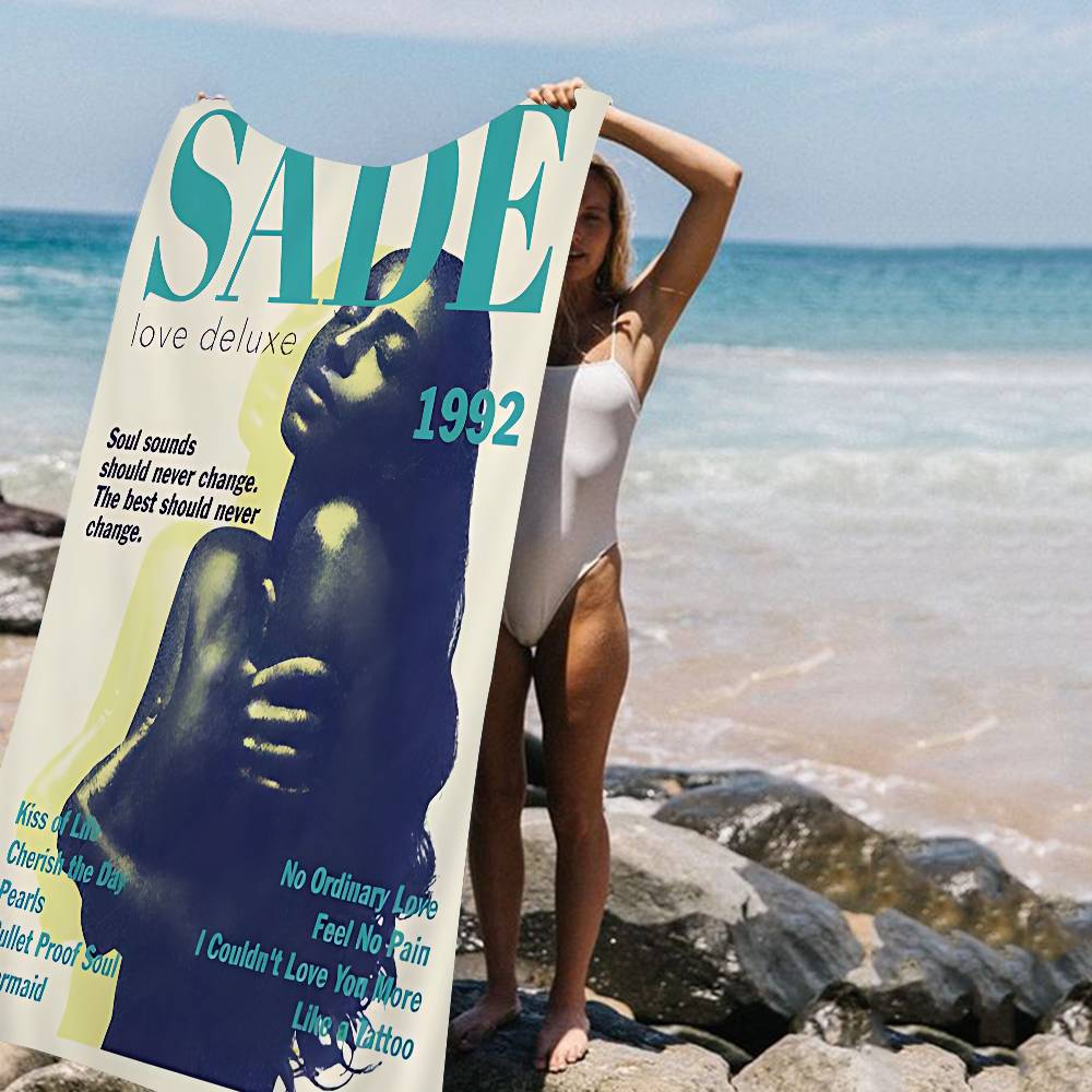 Singer Sade Microfiber Blanket Quick Drying Beach Towels Oversized Printing Super Absorbent Pool Towel Blanket W30*H60(CM)
Singer Sade Microfiber Blanket Quick Drying Beach Towels Oversized Printing Super Absorbent Pool Towel Blanket W30*H60(CM)