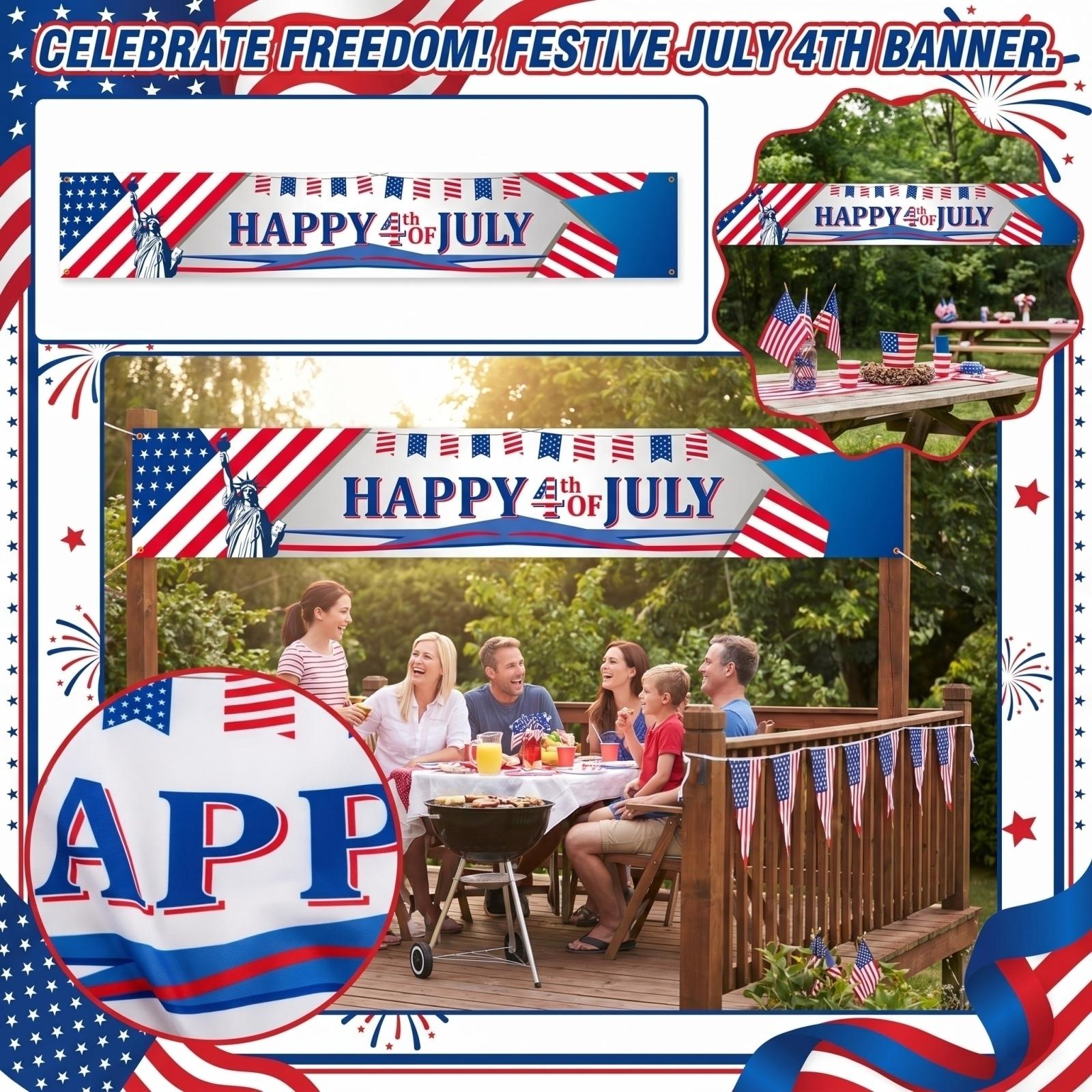 Fourth of July Independence Day States of America Patriotic Outdoor Indoor Decoration for Celebrations One Size
Fourth of July Independence Day States of America Patriotic Outdoor Indoor Decoration for Celebrations One Size