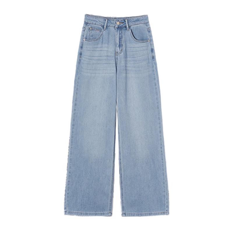 Women s High-Waist Washed Straight-Leg Denim Jeans L
Women s High-Waist Washed Straight-Leg Denim Jeans L