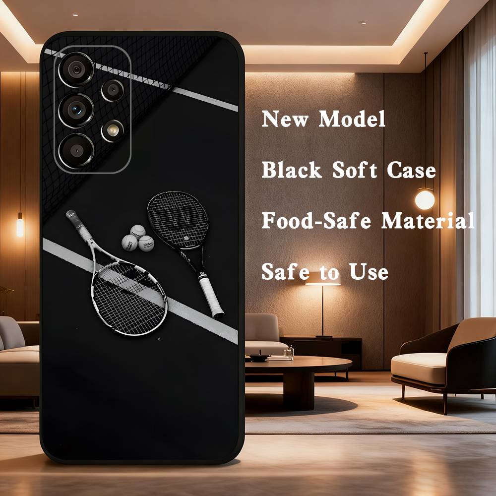 Sports Tennis For Samsung Galaxy A73,J7,22,Note,72,41,31,8,9,52,71,53,32,Soft Black Silicone Cover Case SamsungA73 5G
Sports Tennis For Samsung Galaxy A73,J7,22,Note,72,41,31,8,9,52,71,53,32,Soft Black Silicone Cover Case SamsungA73 5G