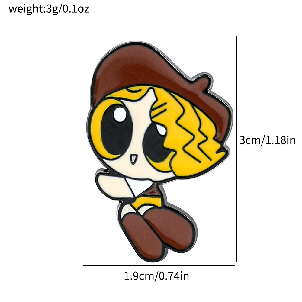 The Powerpuff Girls Enamel Pins Kawaii Blossom Buttercup Bubbles Lapel Badges for Clothes Bag Accessories Metal Brooches Gifts
The Powerpuff Girls Enamel Pins Kawaii Blossom Buttercup Bubbles Lapel Badges for Clothes Bag Accessories Metal Brooches Gifts