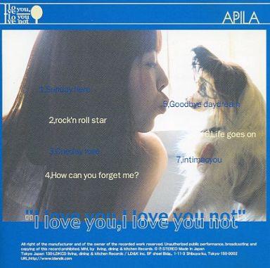 CD APILA - I Love You, I Love You Not 130LDKCD LD&K, Cockney G 2002 Japan Rock Used
CD APILA - I Love You, I Love You Not 130LDKCD LD&K, Cockney G 2002 Japan Rock Used