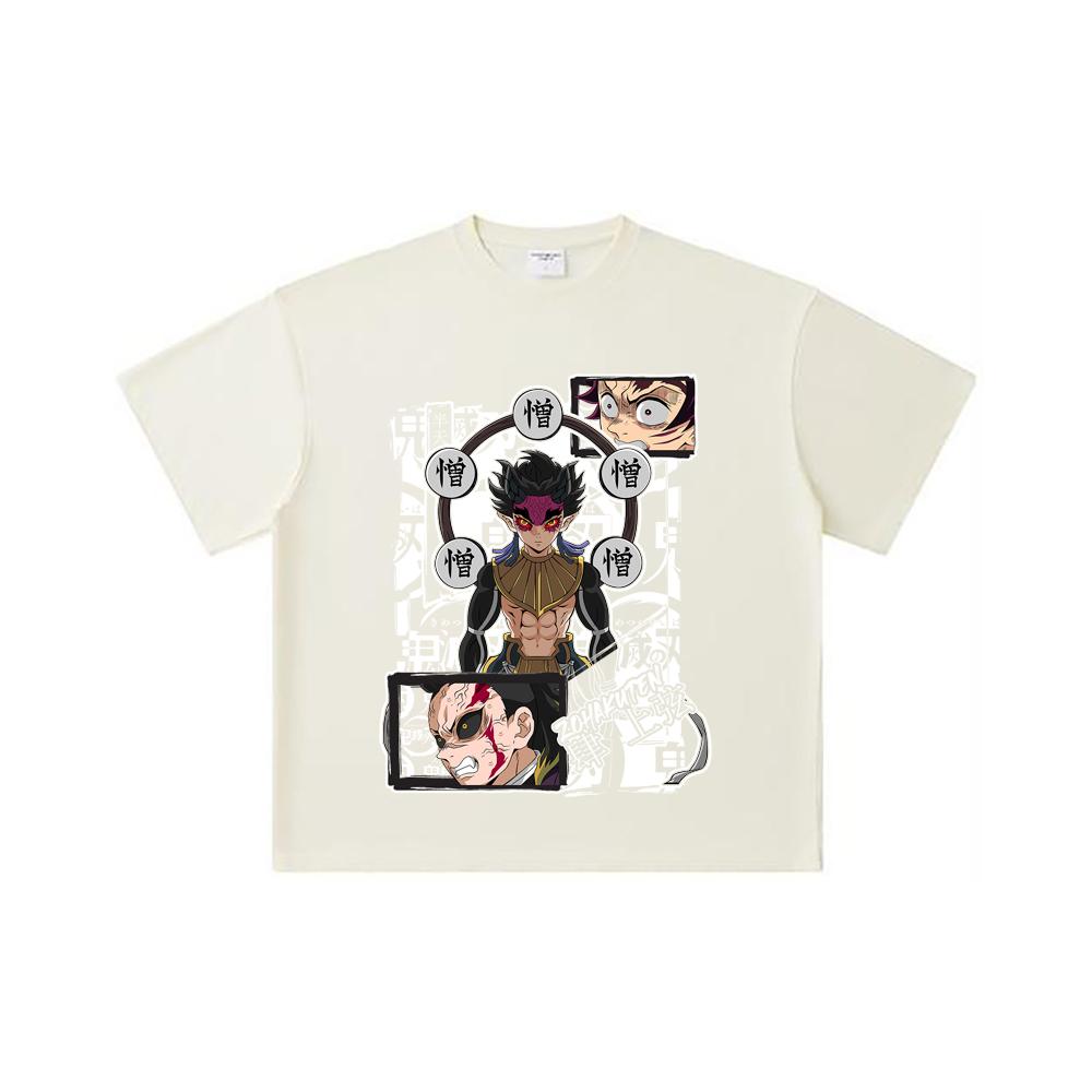 260 GSM Double Yarn 32 Count 100% Cotton Demon Slayer V106 Zohakuten Print Unisex Heavy Cotton T Shirt S абрикосовый
260 GSM Double Yarn 32 Count 100% Cotton Demon Slayer V106 Zohakuten Print Unisex Heavy Cotton T Shirt S абрикосовый