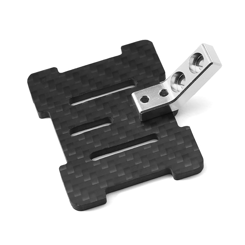 SHEAWA Tamiya ESC switch mount for 1/10 RC car carbon + aluminum sturdy fixed plate holder parts accessories
SHEAWA Tamiya ESC switch mount for 1/10 RC car carbon + aluminum sturdy fixed plate holder parts accessories