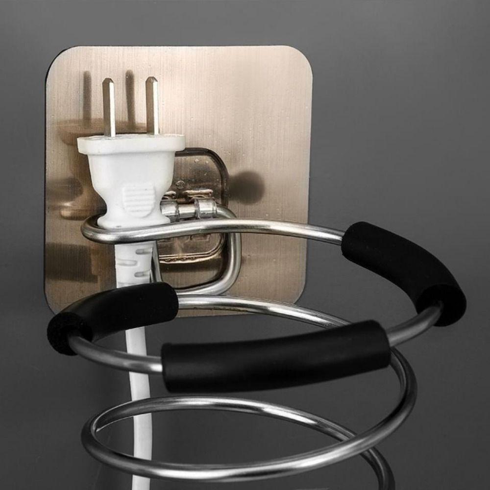 Spiral Blower Hanger Self-Adhesive Bathroom Storage Rack Hair Dryer Holder for Hair Dryer Storage срібний
Spiral Blower Hanger Self-Adhesive Bathroom Storage Rack Hair Dryer Holder for Hair Dryer Storage срібний