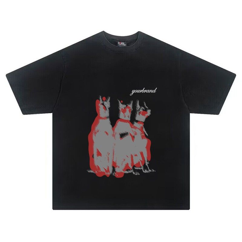 Yourbrand Short Sleeve Trendy Loose High Street Retro Fuzzy Pattern Vintage European and American All-Matching Half Sleeve T-Shirt Washed Black S
Yourbrand Short Sleeve Trendy Loose High Street Retro Fuzzy Pattern Vintage European and American All-Matching Half Sleeve T-Shirt Washed Black S