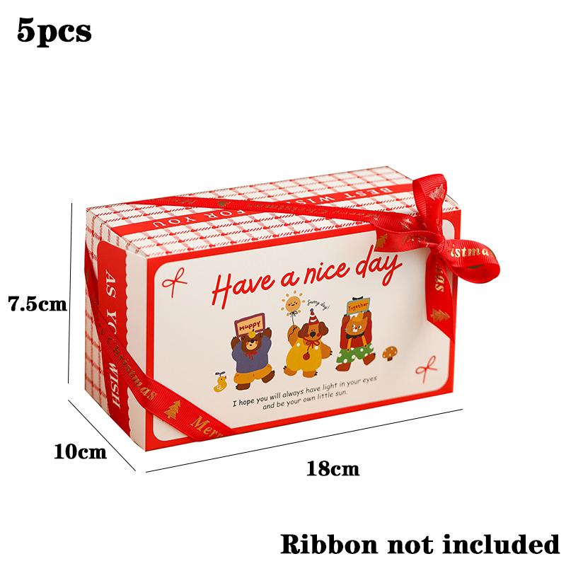 Christmas Gift Boxes Candy Biscuit Chocolate Baking Gift Boxes Souvenirs Cartoon Designs 5Pcs
Christmas Gift Boxes Candy Biscuit Chocolate Baking Gift Boxes Souvenirs Cartoon Designs 5Pcs