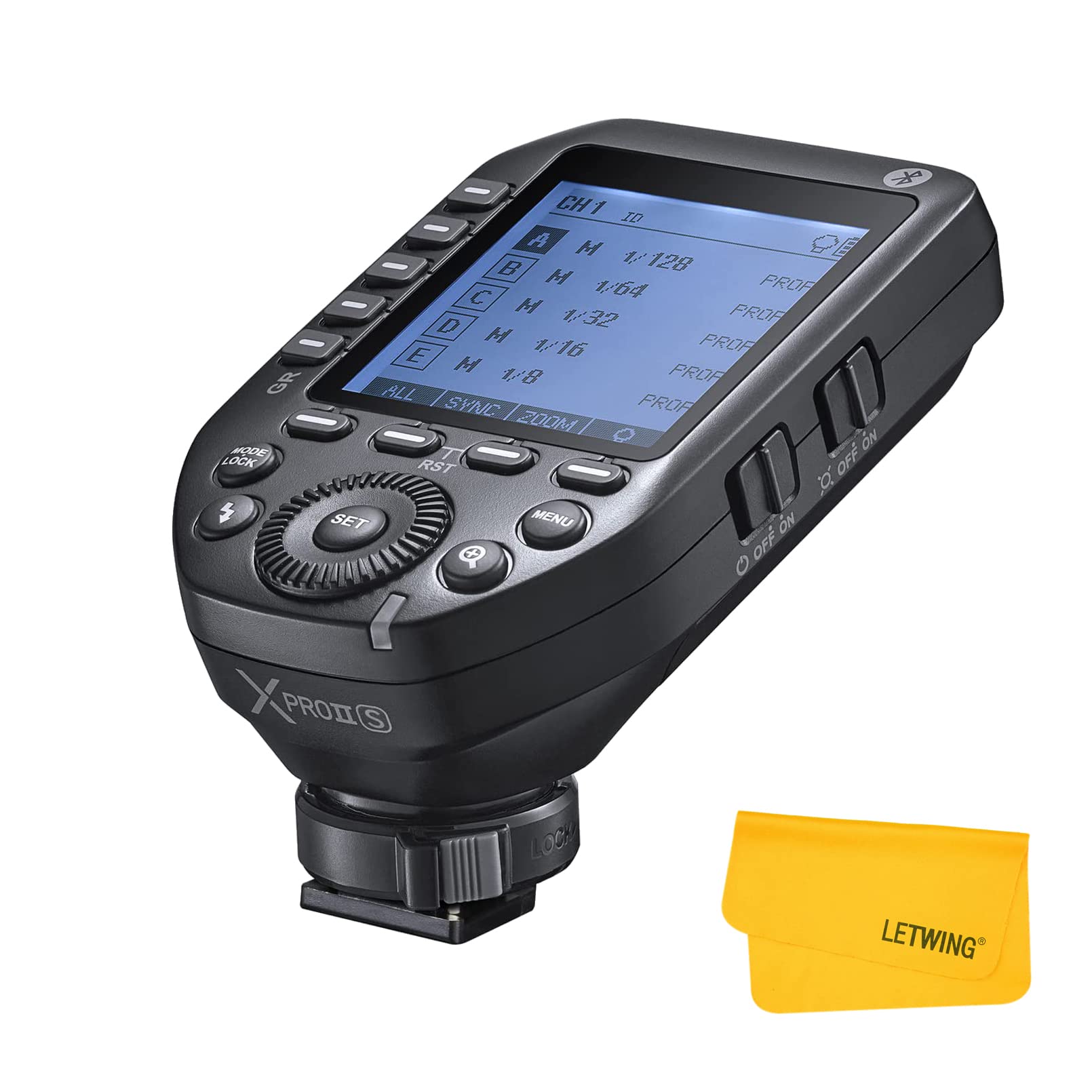 GODOX Transmitter TTL Wireless Flash Trigger High Speed Sync X System Сумісний із дзеркальними камерами Sony XproII-S 2.4G 1/8000s
GODOX Transmitter TTL Wireless Flash Trigger High Speed Sync X System Сумісний із дзеркальними камерами Sony XproII-S 2.4G 1/8000s
