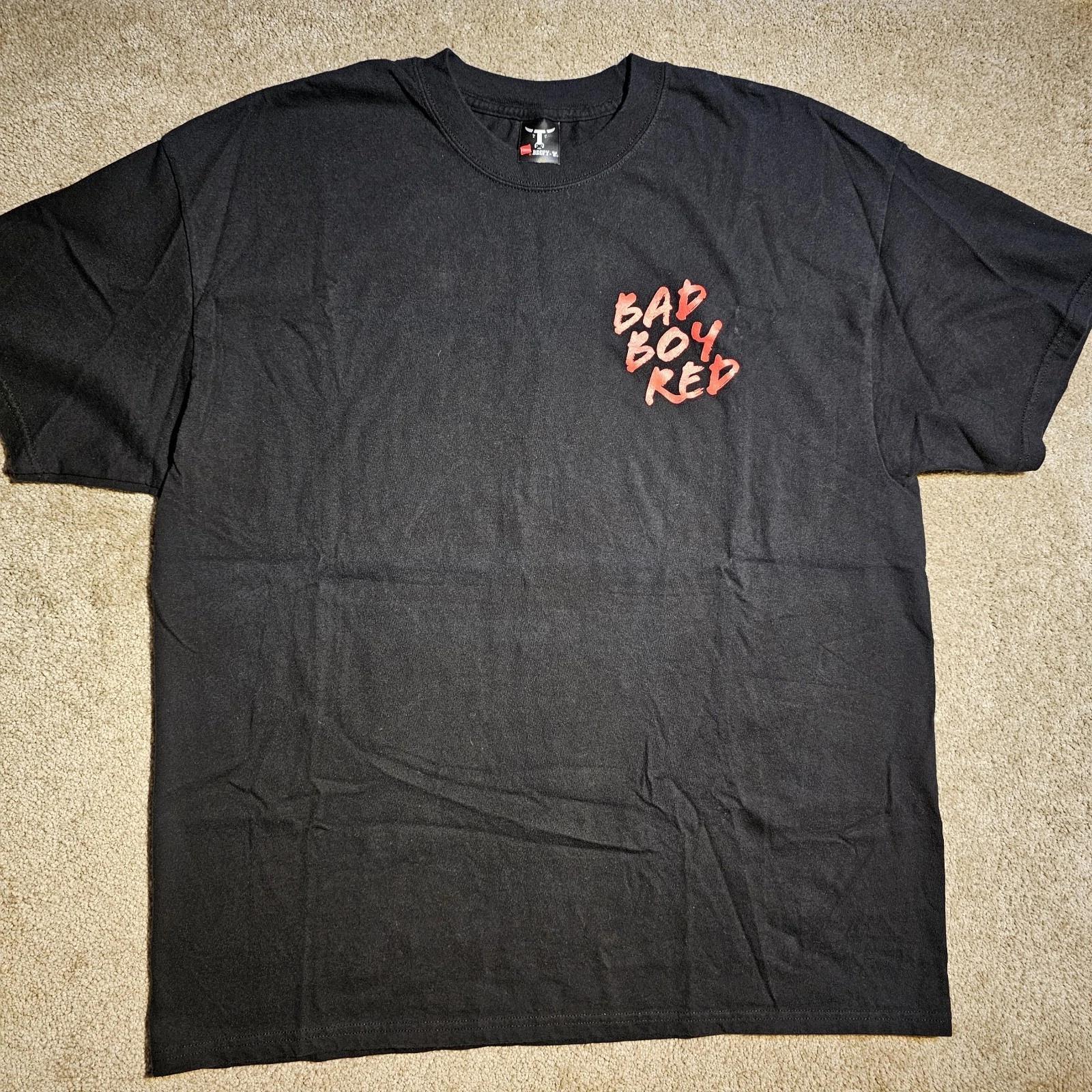 Vtg 90s Y2k Bad Boy Red Beefy Mens XL Black T-shirt Sleeze Punk Grunge Indie Emo S
Vtg 90s Y2k Bad Boy Red Beefy Mens XL Black T-shirt Sleeze Punk Grunge Indie Emo S