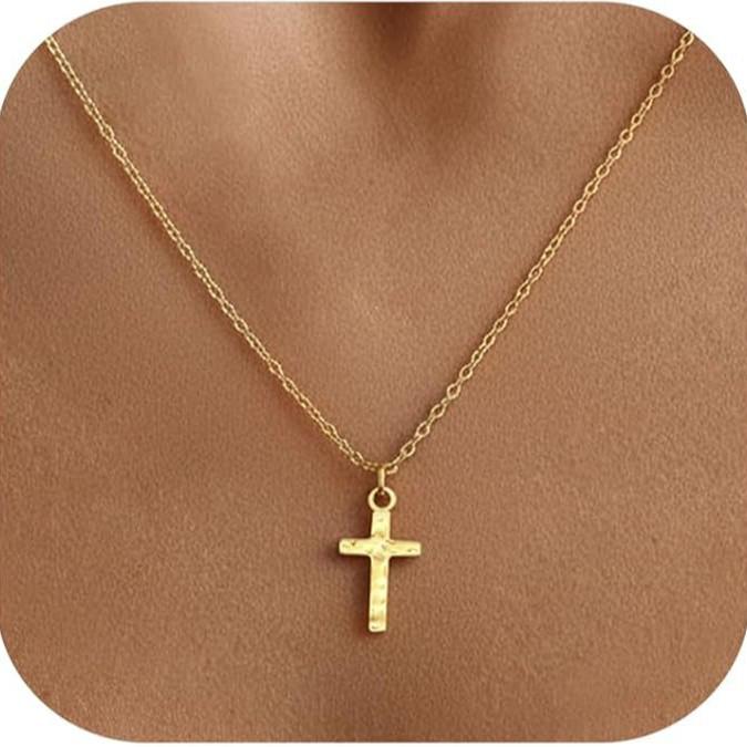 Elegant European & American Temperament Cross Necklace for Women - Exquisite, Personalized, & Fashionable золотий
Elegant European & American Temperament Cross Necklace for Women - Exquisite, Personalized, & Fashionable золотий