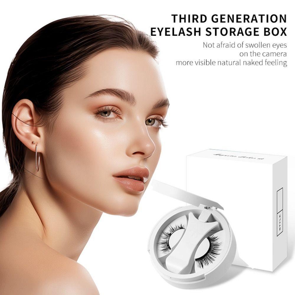 With Applicator False Eyelashes Kit No Glue Needed 3D Natural Magnetic Eyelashes Female Style 1
With Applicator False Eyelashes Kit No Glue Needed 3D Natural Magnetic Eyelashes Female Style 1