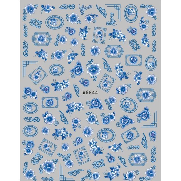 1 аркуш ретро синьо-білий порцеляновий 3D наклейки для нігтів наклейки водонепроникні DIY прикраси для нігтів
1 аркуш ретро синьо-білий порцеляновий 3D наклейки для нігтів наклейки водонепроникні DIY прикраси для нігтів