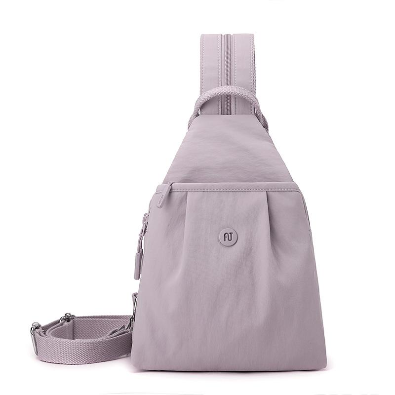 Многофункциональная женская нагрудная сумка, уличный рюкзак для путешествий, сумка через плечо светло-фиолетовый
Многофункциональная женская нагрудная сумка, уличный рюкзак для путешествий, сумка через плечо светло-фиолетовый