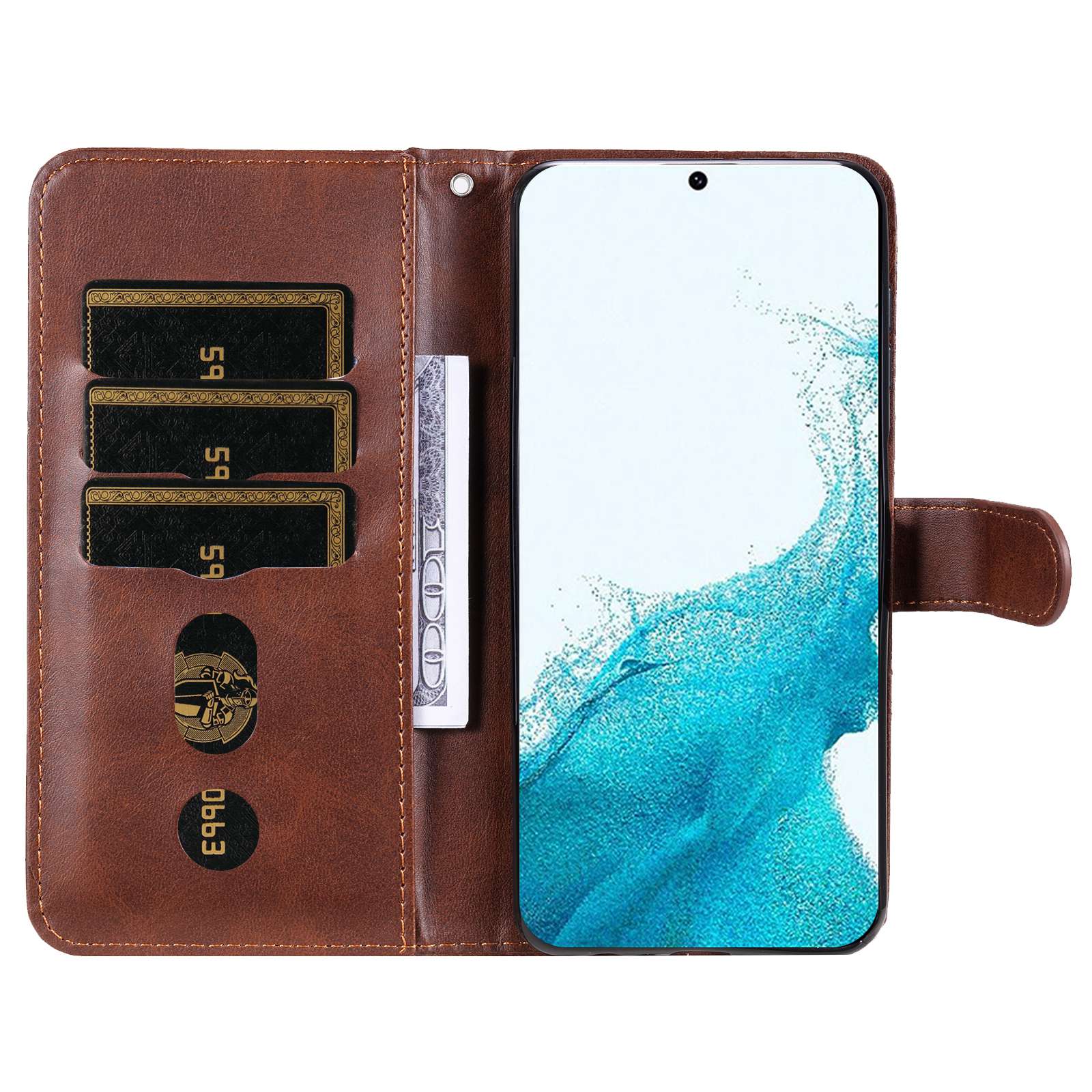 For Samsung Galaxy S23 PU Leather Zipper Pocket Shockproof Phone Case Calf Texture Wallet Stand Protective Phone Cover Black
For Samsung Galaxy S23 PU Leather Zipper Pocket Shockproof Phone Case Calf Texture Wallet Stand Protective Phone Cover Black