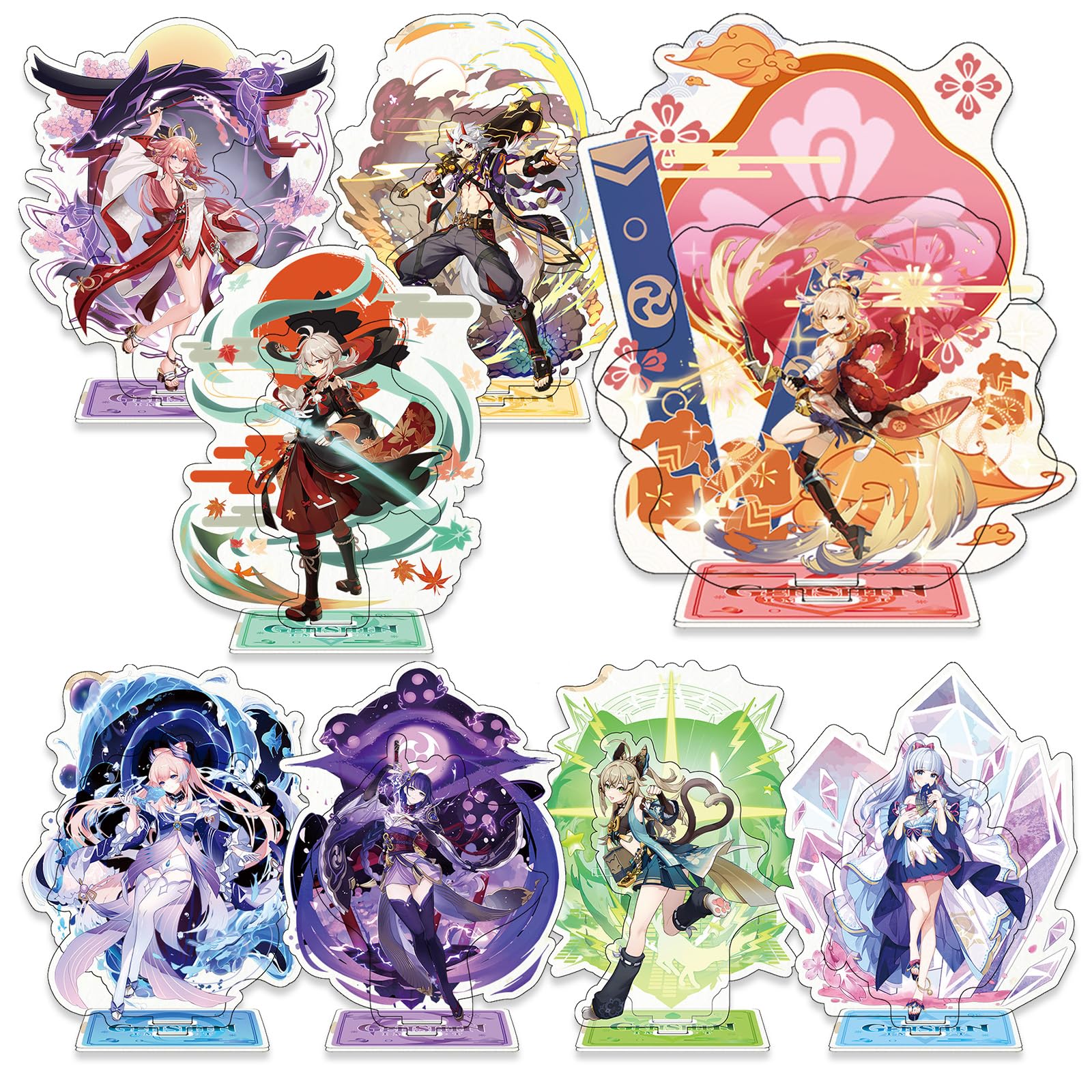DIROLVON Genshin Goods Yaemiko Kazuha Акриловая подставка Raiden Shogun Yoimiya Sangomiya Shinkai Игрушка для интерьера Подарок на день рождения Подарок на праздник Игра Moe
DIROLVON Genshin Goods Yaemiko Kazuha Акриловая подставка Raiden Shogun Yoimiya Sangomiya Shinkai Игрушка для интерьера Подарок на день рождения Подарок на праздник Игра Moe