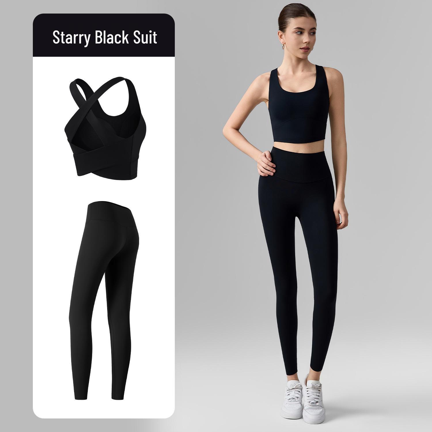 Women s Criss-Cross Back Yoga Set: Fixed Cup Tank & Anti-Roll Hip-Lift Pants Extra Large (XL)
Women s Criss-Cross Back Yoga Set: Fixed Cup Tank & Anti-Roll Hip-Lift Pants Extra Large (XL)